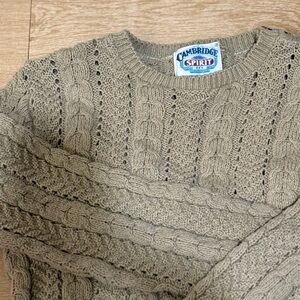 Vintage Cable Knit Sweater